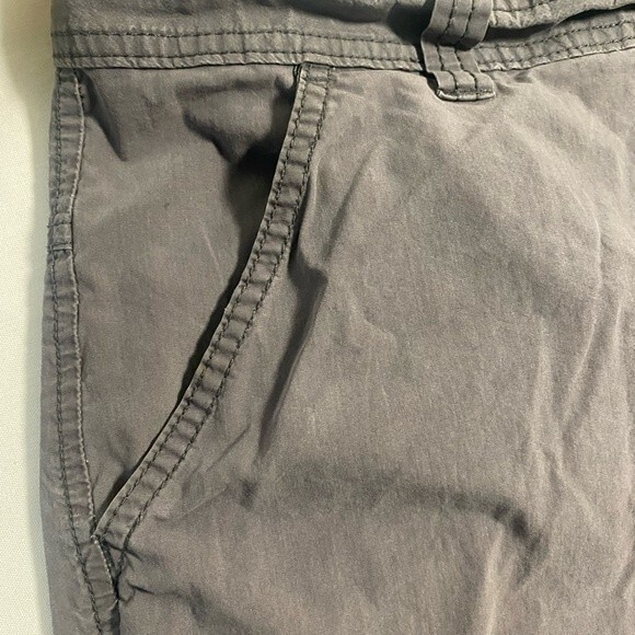 Columbia hiking outdoor men’s shorts gray 32 w 8 L gorpcore flat cotton - Picture 5 of 14